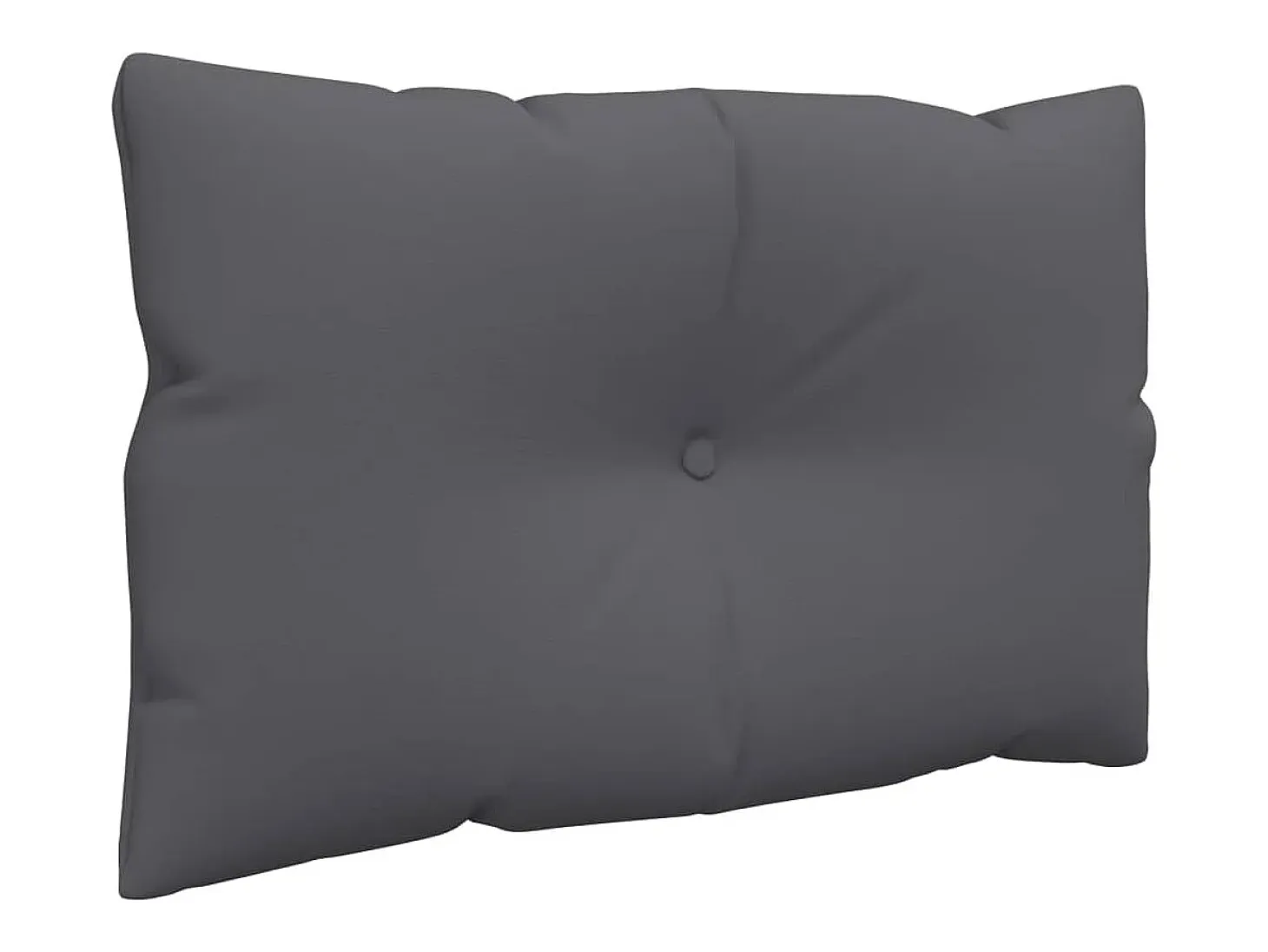 Cojines para paletss 3 unidades tela gris antracita