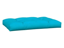 Cojines para palés 2 piezas tela turquesa ES818358