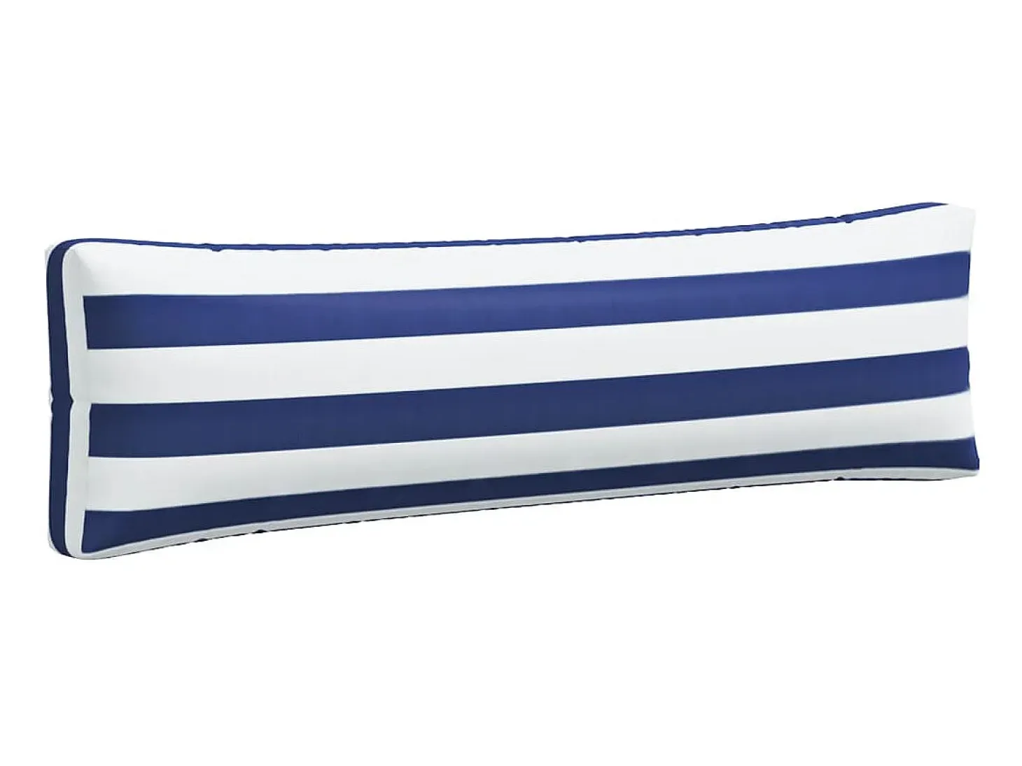 Cojines para palés 2 piezas tela Oxford azul y blanco a rayas ES469709