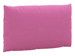 Cojines para palés 3 piezas tela Oxford rosa ES430845