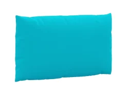 Cojines para palés 3 piezas tela Oxford turquesa ES694292