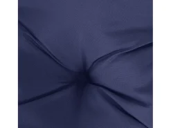 Cojines para silla 4 unidades tela Oxford azul marino 50x50x7 cm