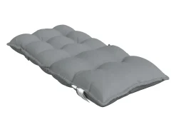 Cojines para silla con respaldo bajo 2 unidades tela Oxford gris