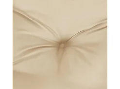 Cojines para silla con respaldo bajo 2 unidades tela Oxford beige