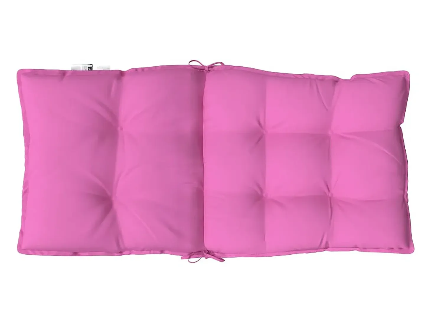 Cojines para silla con respaldo bajo 4 unidades tela Oxford rosa