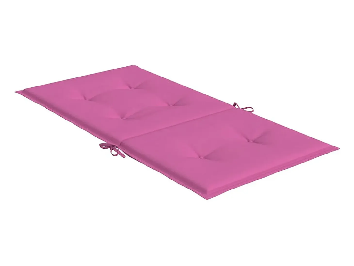 Cojines para silla con respaldo bajo 6 unidades tela rosa