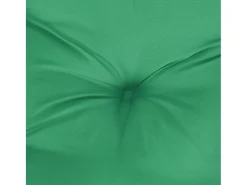 Cojines para silla con respaldo bajo 6 unidades tela Oxford verde