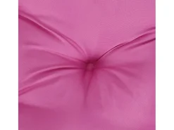 Cojines para silla con respaldo alto 6 unidades tela Oxford rosa