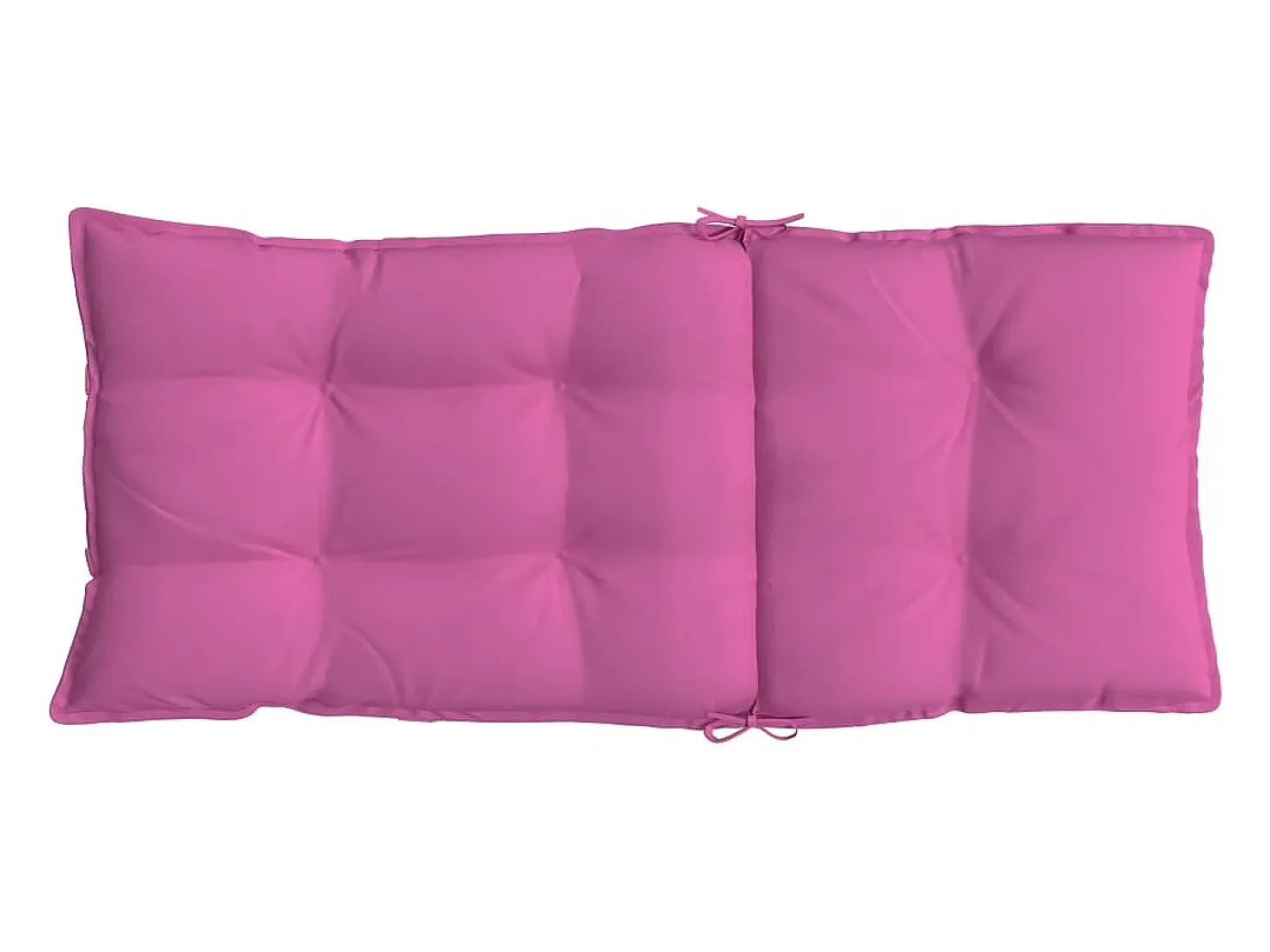 Cojines para silla con respaldo alto 6 unidades tela Oxford rosa