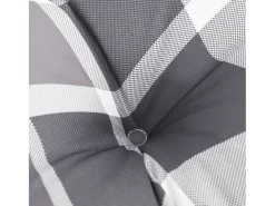 Cojines para sofá de palets 2 unidades tela cuadros gris