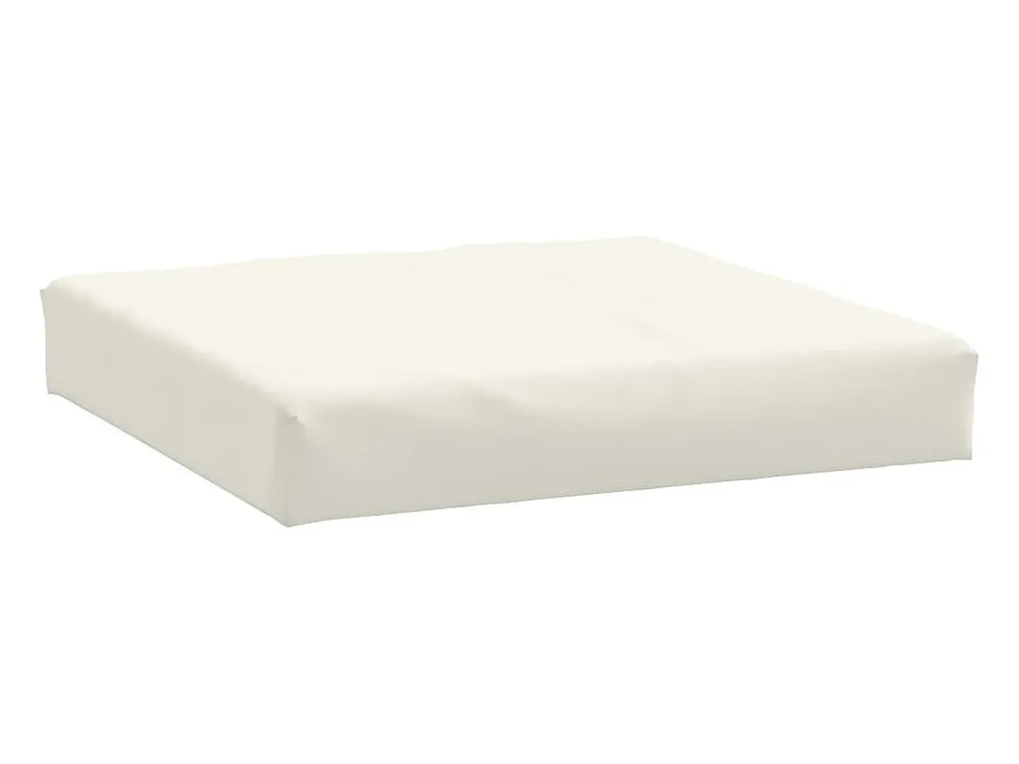 Cojines para sofá de palets 3 unidades tela crema melange