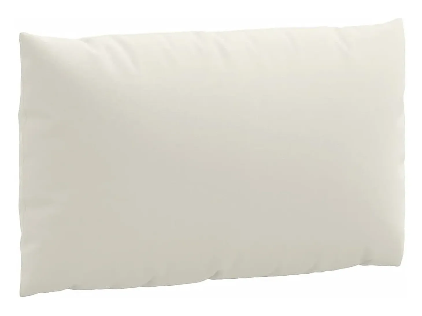 Cojines para sofá de palets 3 unidades tela crema melange