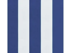 Cojines para sofá de palets 2 piezas tela a rayas azul y blanco