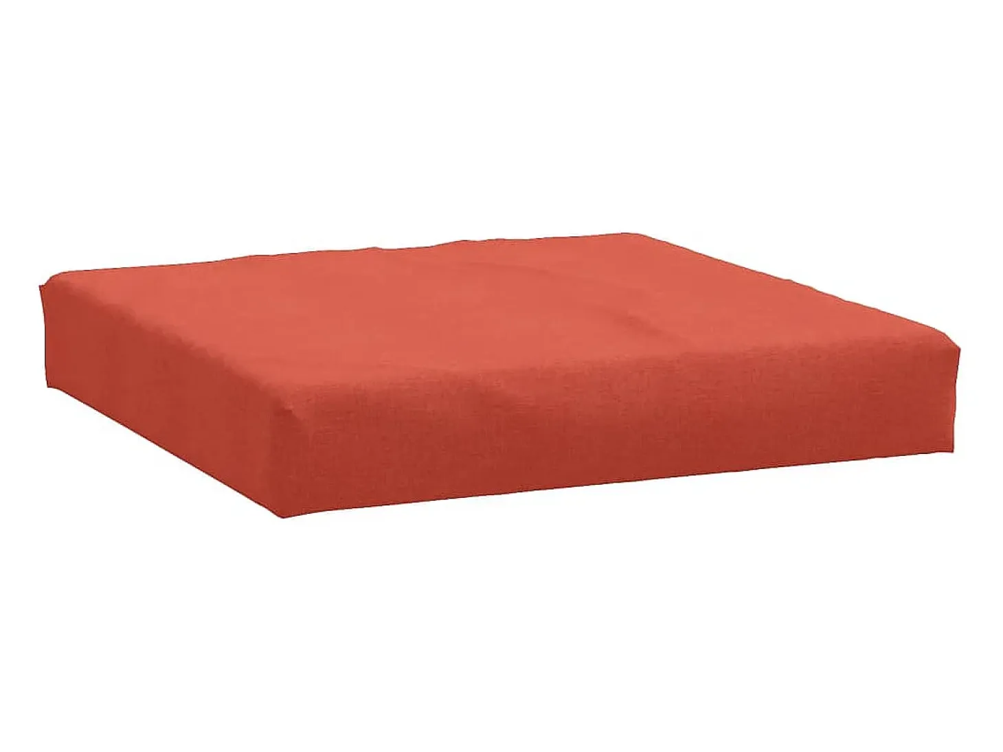 Cojines para sofá de palets 3 unidades tela rojo melange