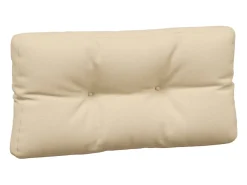 Cojines para sofá de palets 5 unidades tela beige