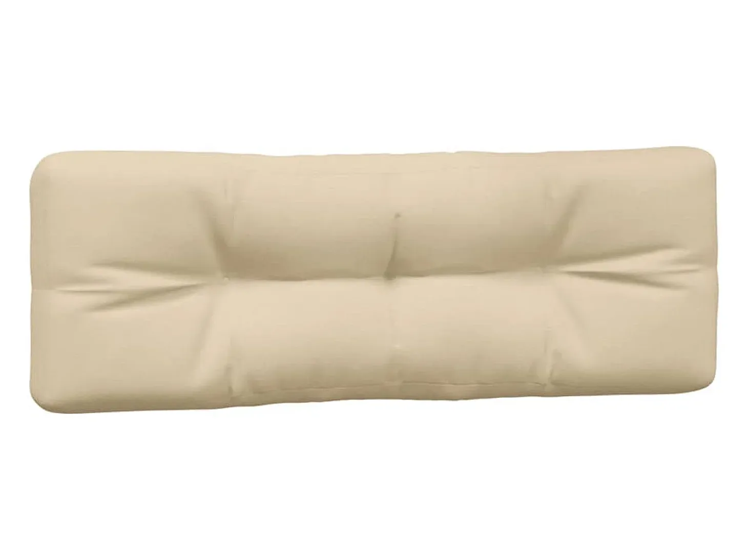 Cojines para sofá de palets 5 unidades tela beige