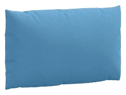 Cojines para sofá de palets 3 unidades tela azul melange