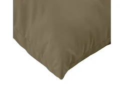 Cojines para sofá de palets 2 unidades tela gris taupe melange