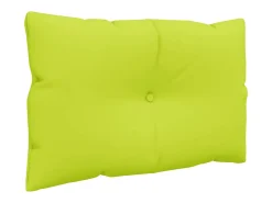 Cojines para sofá de palets 3 unidades tela verde claro