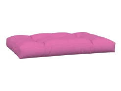 Cojines para sofá de palets 2 piezas tela rosa ES210348