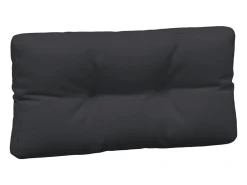 Cojines para sofá de palets 5 unidades tela negro