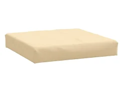 Cojines para sofá de palets 2 unidades tela beige melange