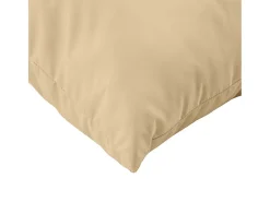 Cojines para sofá de palets 2 unidades tela beige melange