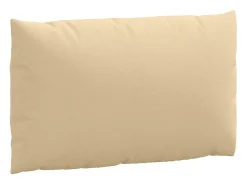 Cojines para sofá de palets 2 unidades tela beige melange