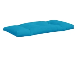Cojines para sofá de palets 2 unidades tela azul claro