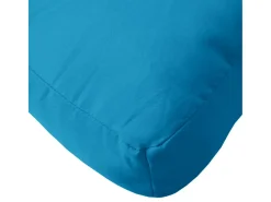 Cojines para sofá de palets 2 unidades tela azul claro