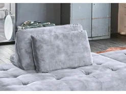 Cojines respaldo - Gris terciopelo - WIOLO