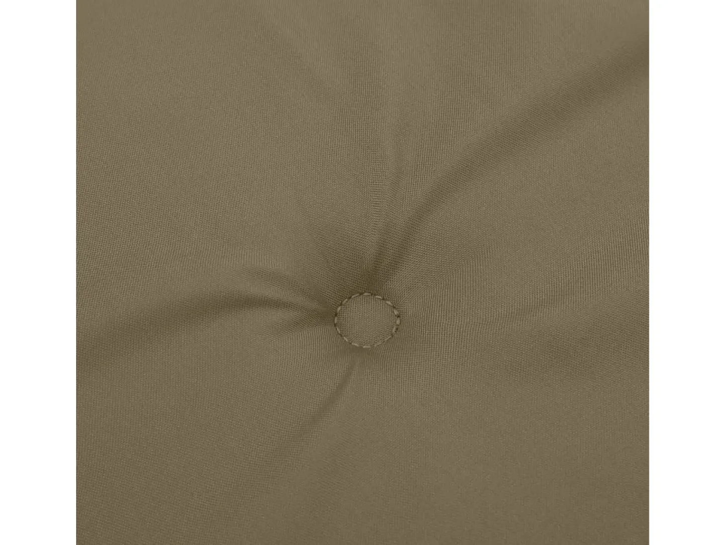 Cojines silla respaldo bajo 6 ud tela taupe melange 100x50x4 cm
