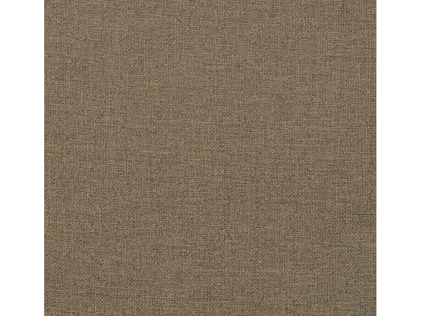 Cojines silla respaldo bajo 6 ud tela taupe melange 100x50x4 cm