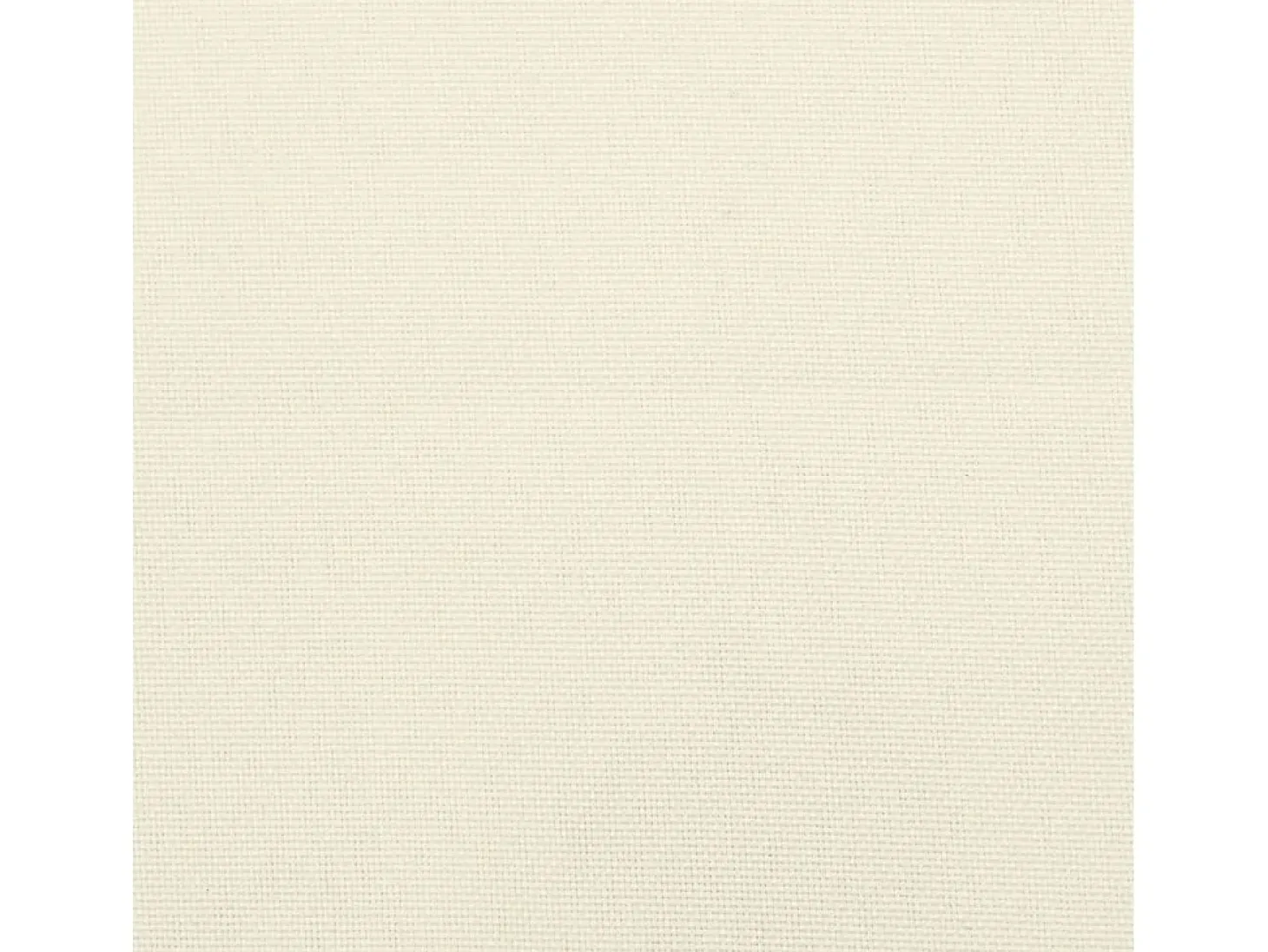 Cojines sillas de jardín 6 unidades tela Oxford crema 50x50x7 cm
