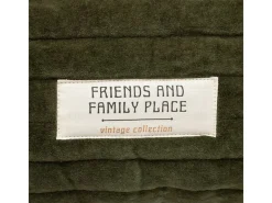 Cojín acolchado "Friends and Family Place"