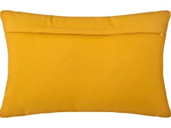 Cojín Atmosphera Otto Algodón Mostaza (50 x 30 cm)