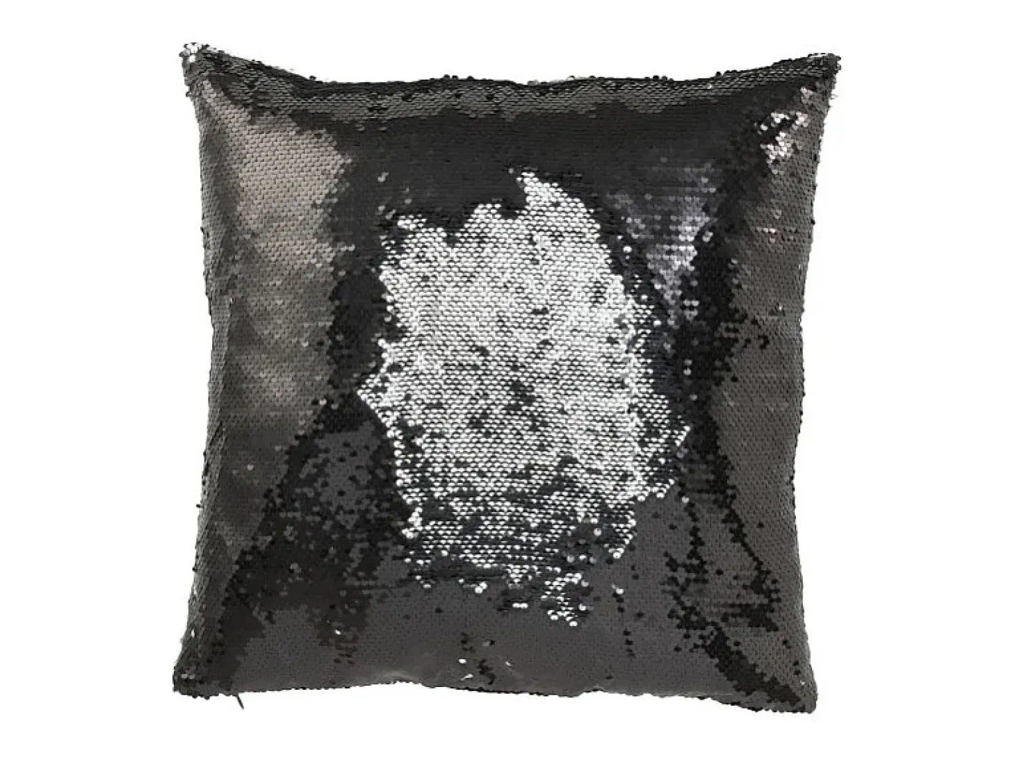Cojín cuadrado de poliéster negro 45*45*15 cm