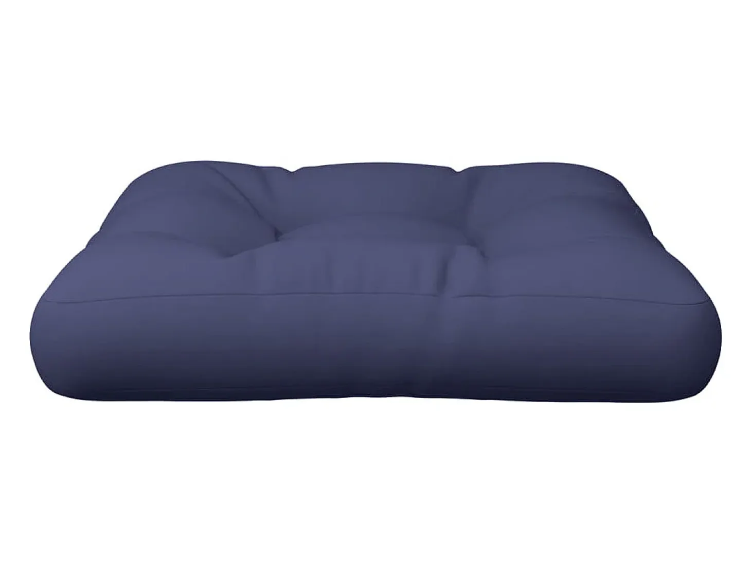Cojín de muebles de palets tela Oxford azul marino 58x58x10 cm