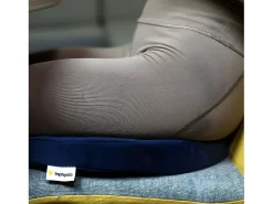 Cojín Ergonómico de Asiento en Forma de U - Carbón de Bambú - 46x37x6 - INPHYSIO