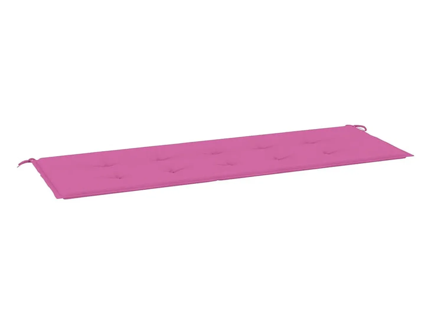 Cojín para banco de jardín tela Oxford rosa 150x50x3 cm ES975908
