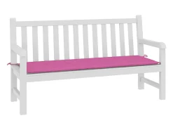 Cojín para banco de jardín tela Oxford rosa 150x50x3 cm ES975908
