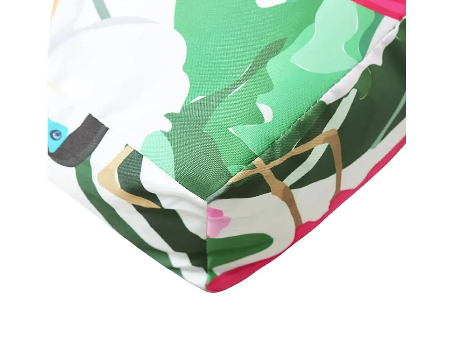 Cojín para palés tela Oxford multicolor 58x58x10 cm