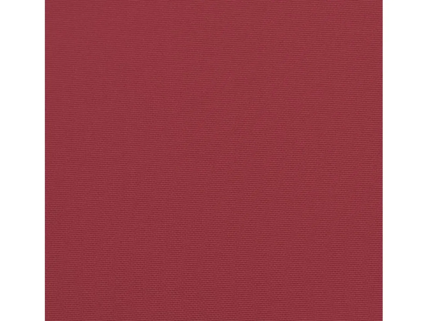 Cojín para sofá de palets de tela rojo tinto