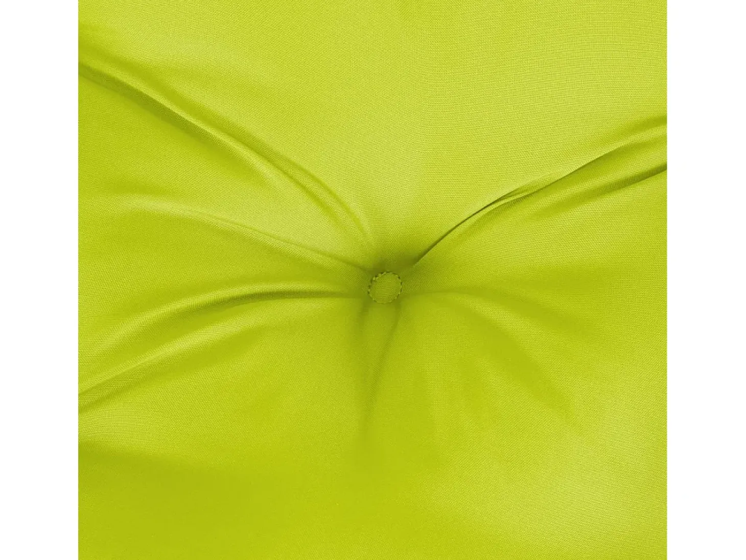 Cojín para sofá de palets de tela verde claro 80x80x12 cm