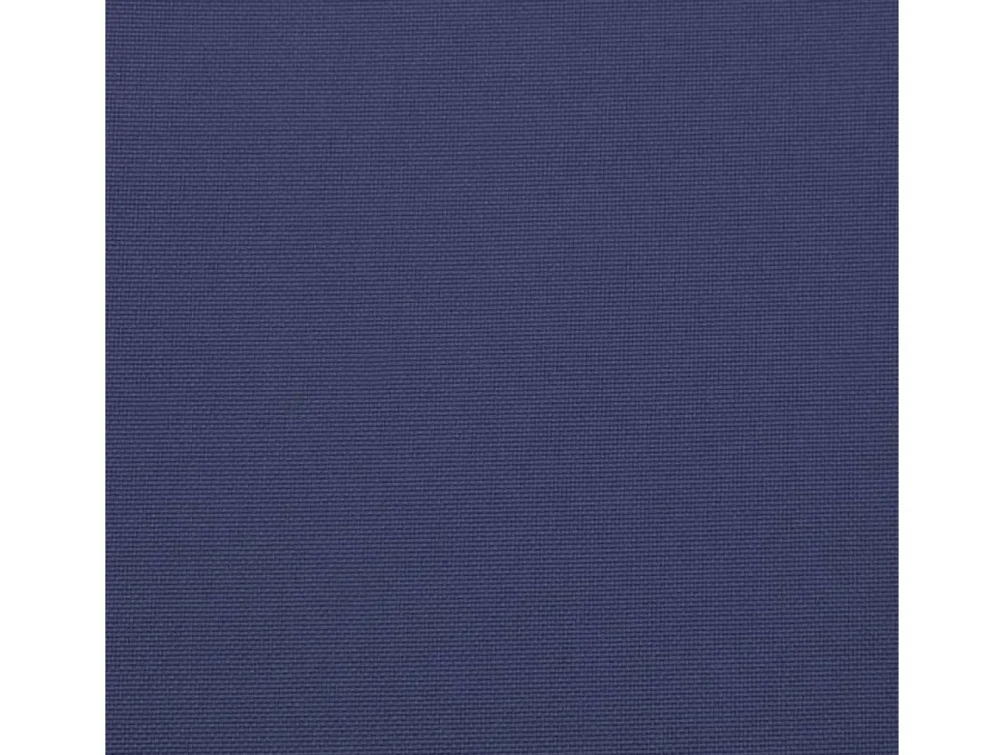Cojín para sofá de palets de tela azul marino 120x80x12 cm