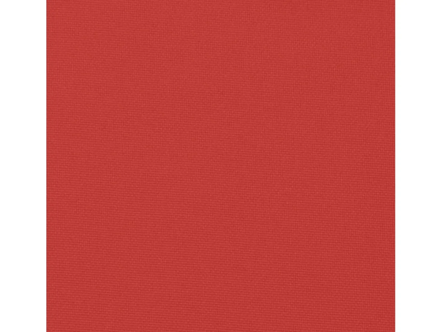 Cojín para sofá de palets de tela rojo 70x70x12 cm