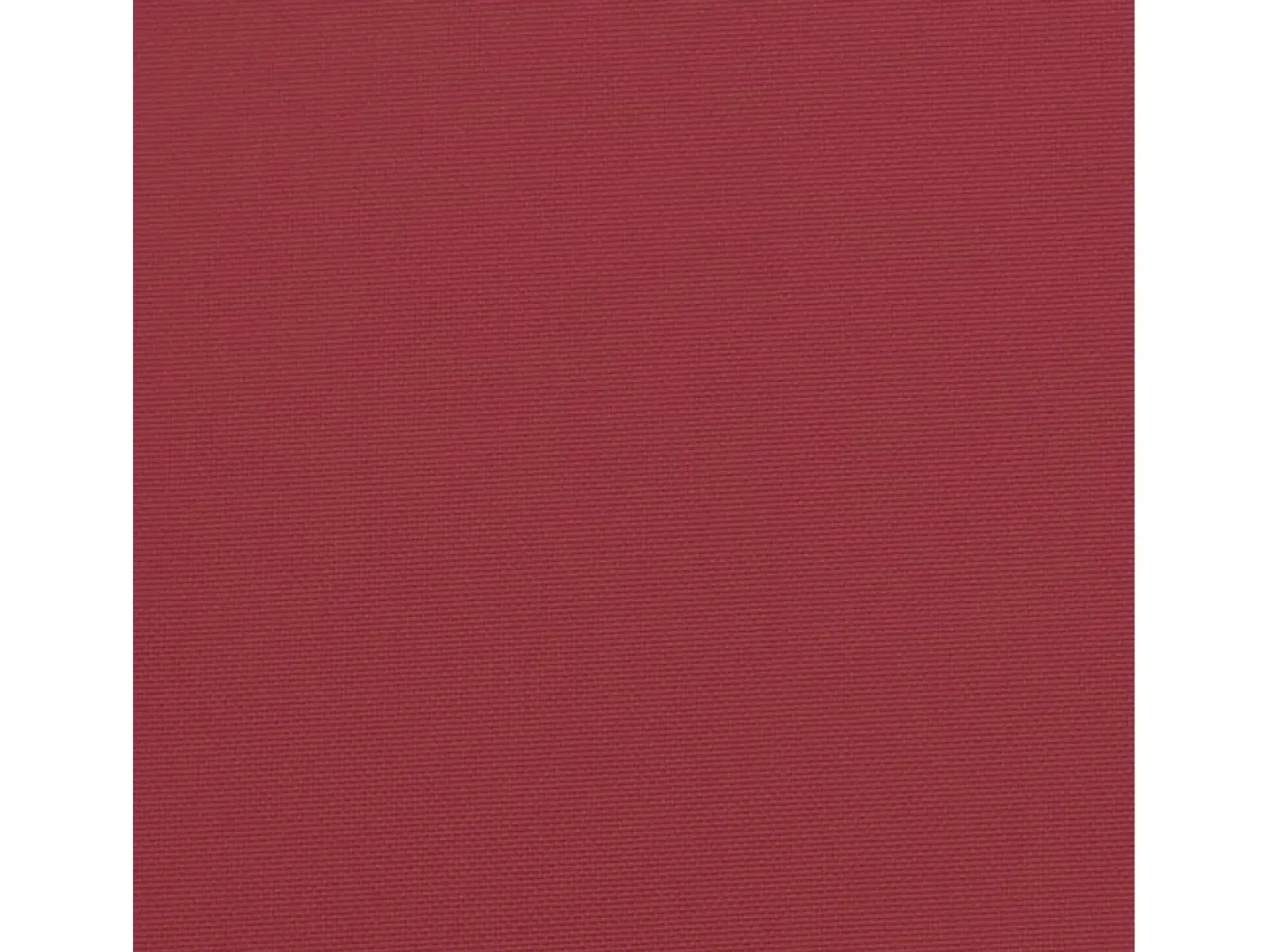 Cojín para sofá de palets de tela rojo tinto 80x40x12 cm