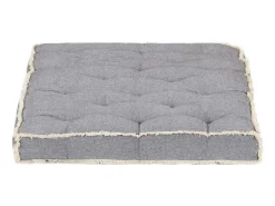 Cojín para sofá de palets gris antracita 120x80x10 cm ES660552