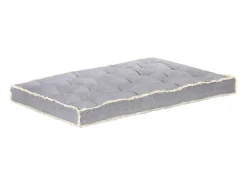 Cojín para sofá de palets gris antracita 120x80x10 cm