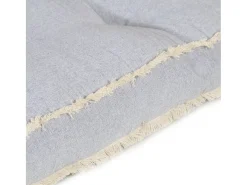 Cojín para sofá de palets gris 120x80x10 cm